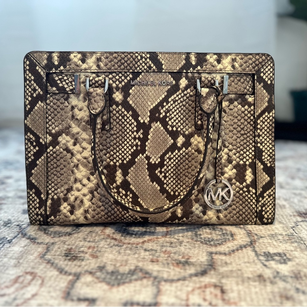 Genuine Python Michael Kors Purse - image 1